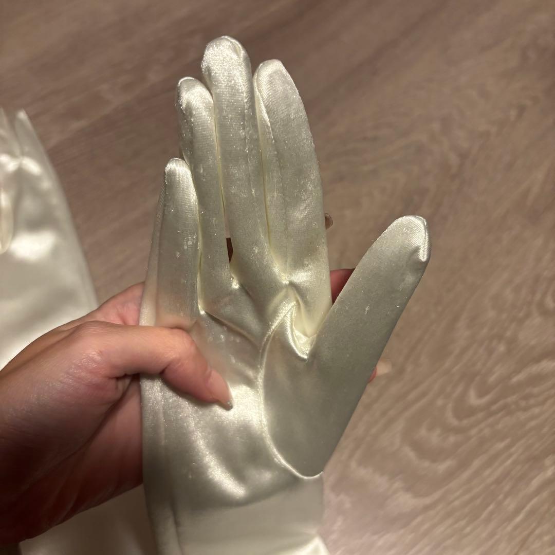 タカミブライダル 3m ベール＆グローブ(Sサイズ) ウェディングベール