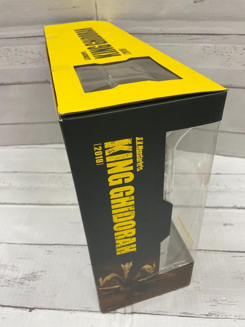 ◆美品◆S.H.モンスターアーツ ゴジラ キングギドラ (2019) ②