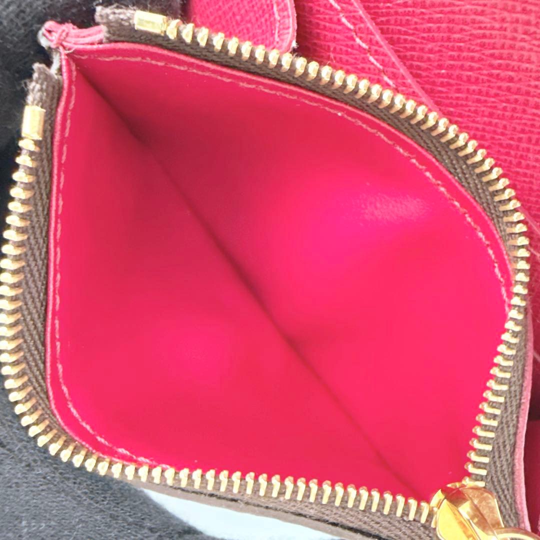 ルイヴィトン ポルトモネ ロザリ コンパクトウォレット ケース 小銭入れ