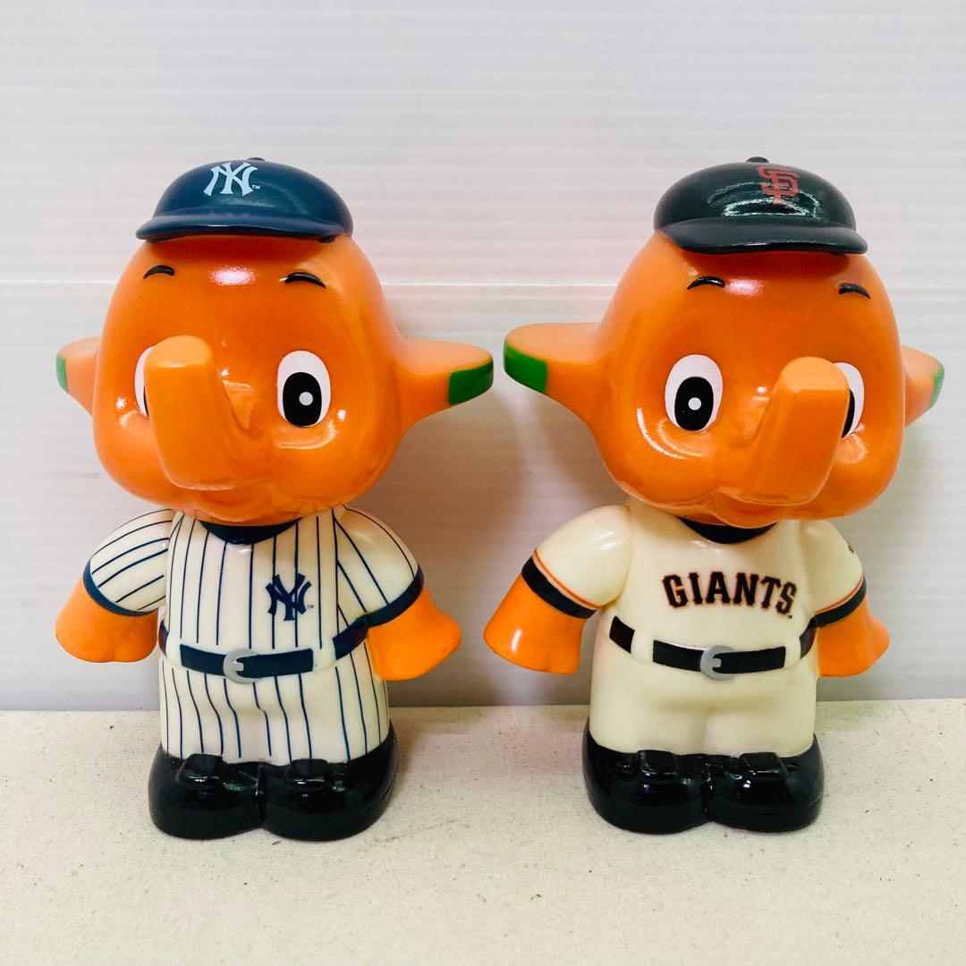 2種セット】佐藤製薬 サトちゃん SATO 貯金箱 フィギュア バンク 野球