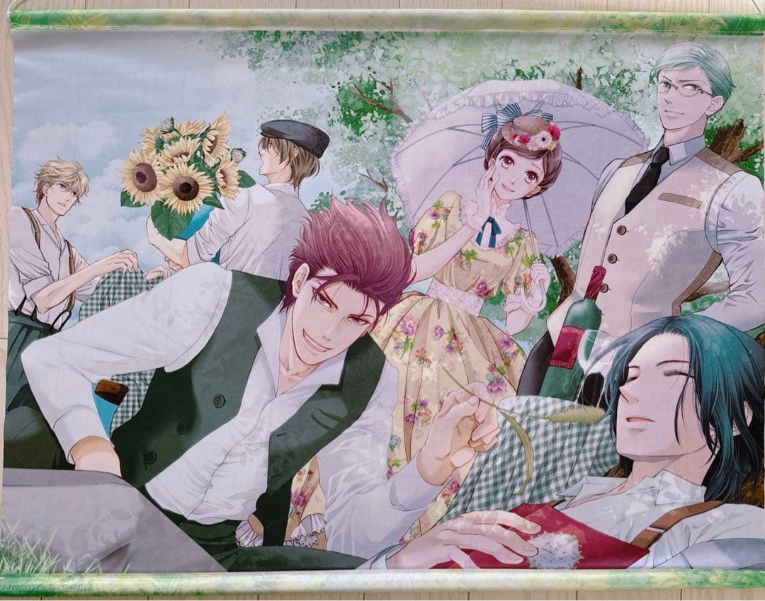 蝶の毒華の鎖 VFB描き下ろしイラスト使用B2タペストリーC