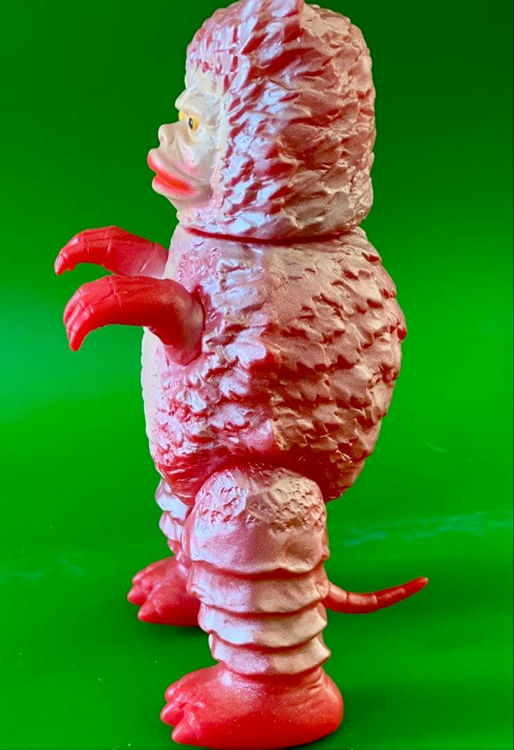 赤ガラモン 尾可動 未使用極美品 ソフビ人形 マルサン刻印無し希少品です！