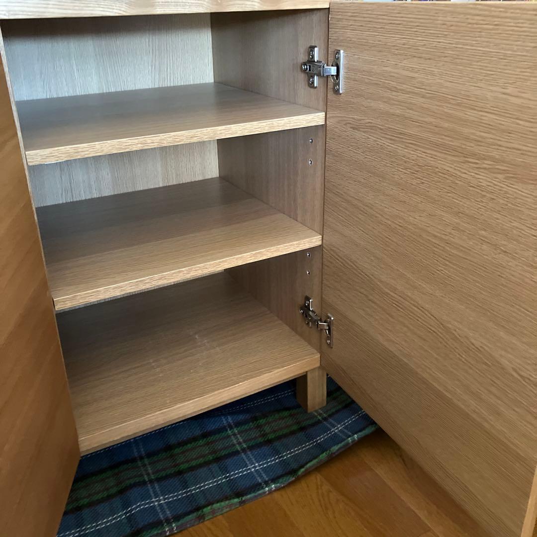 さる様専用】無印良品 木製 3連キャビネット