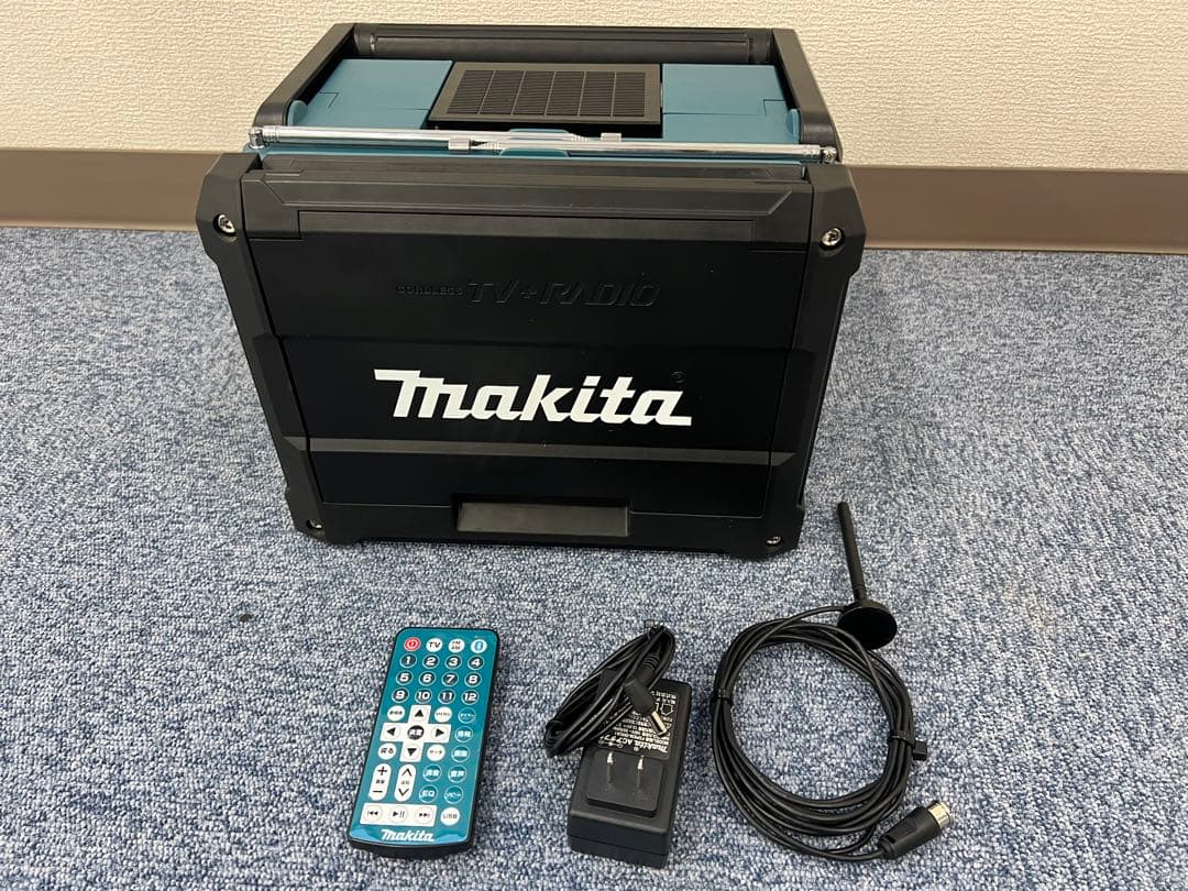 Makita（マキタ）充電式ラジオ付テレビ TV100 楽天市場】makita マキタ TV100 充電式ラジオ付テレビ(本体のみ
