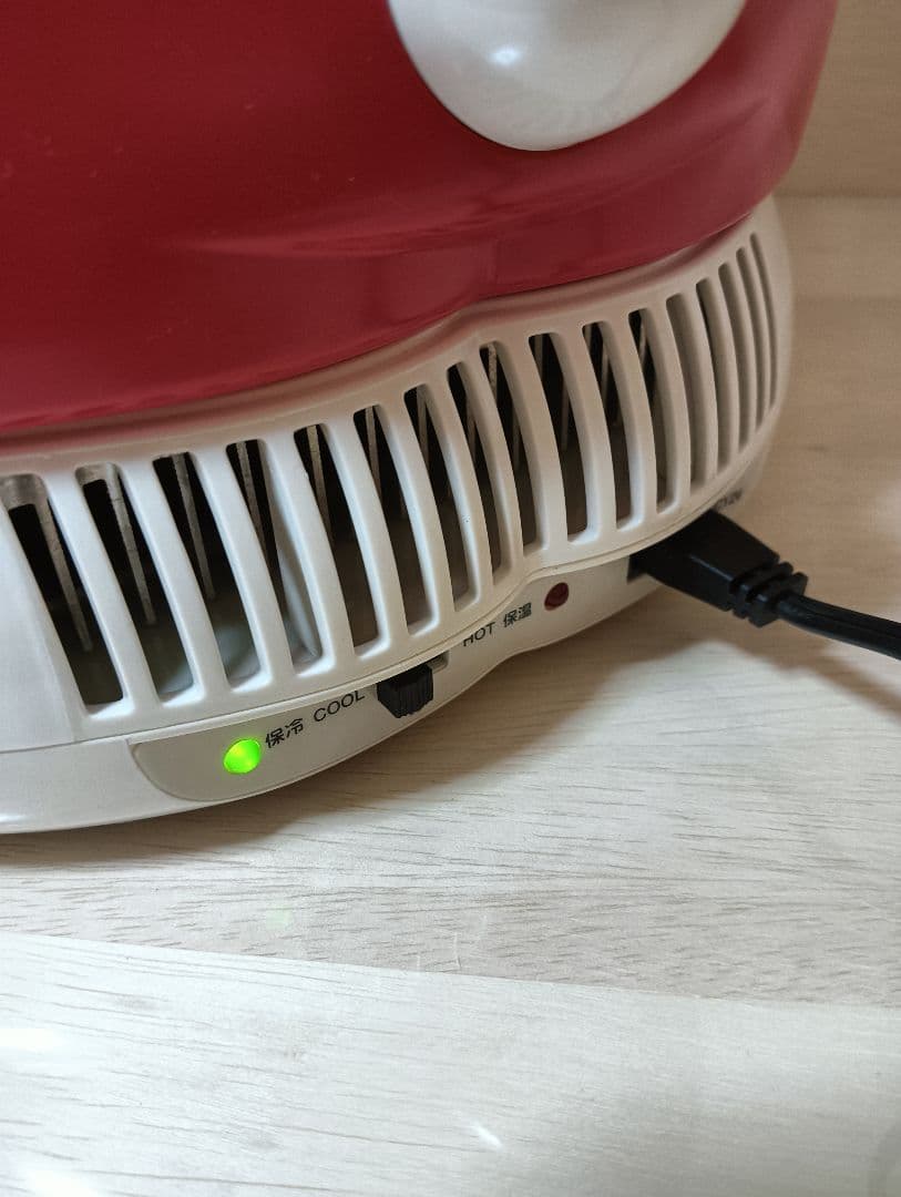 【美品】激レア　キティちゃん冷温庫　2007年　サンリオ ハローキティ　47cm