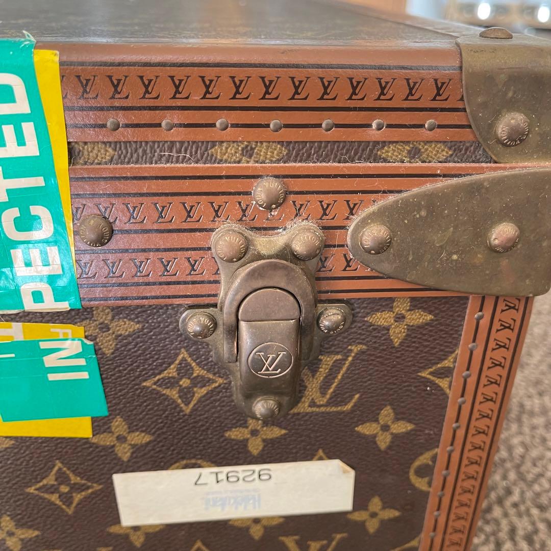ルイヴィトン ヴィンテージ ハードトランク3段シリアル有り。 - メルカリ