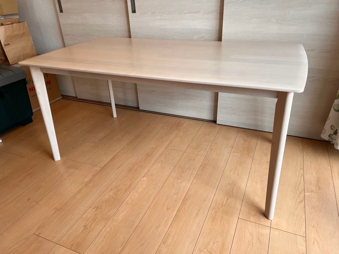 [gelion]ニトリ　ダイニングテーブル(アルナスDF 150WW)