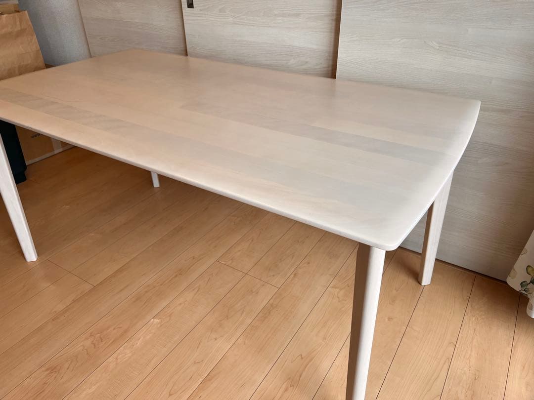 [gelion]ニトリ　ダイニングテーブル(アルナスDF 150WW)