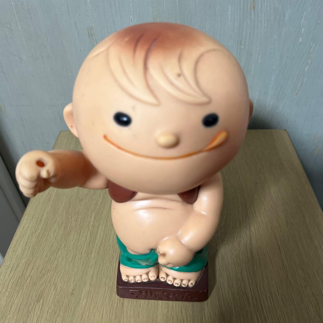 マルちゃん特大当時物ソフビフィギュア