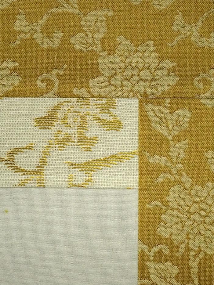 真作】掛軸 加茂敬山『彩色山水』絹本 肉筆 共箱付 掛け軸 g08266