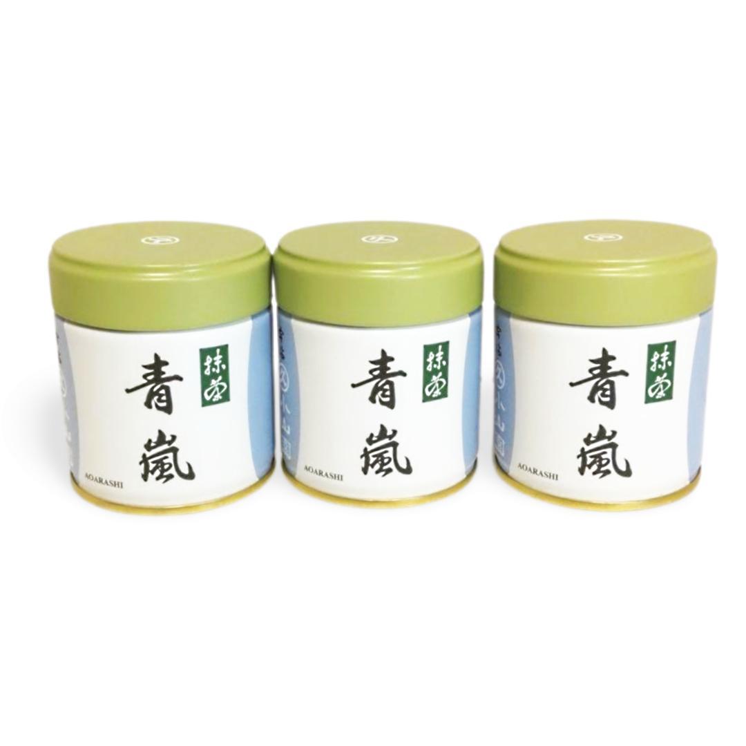 丸久小山園抹茶青嵐40g缶8個セット