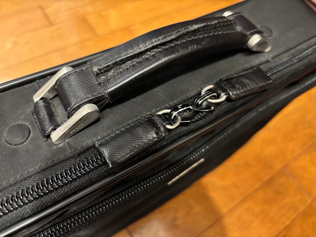 PRADA プラダ ブリーフケース ショルダー付 V147S NERO ブラック