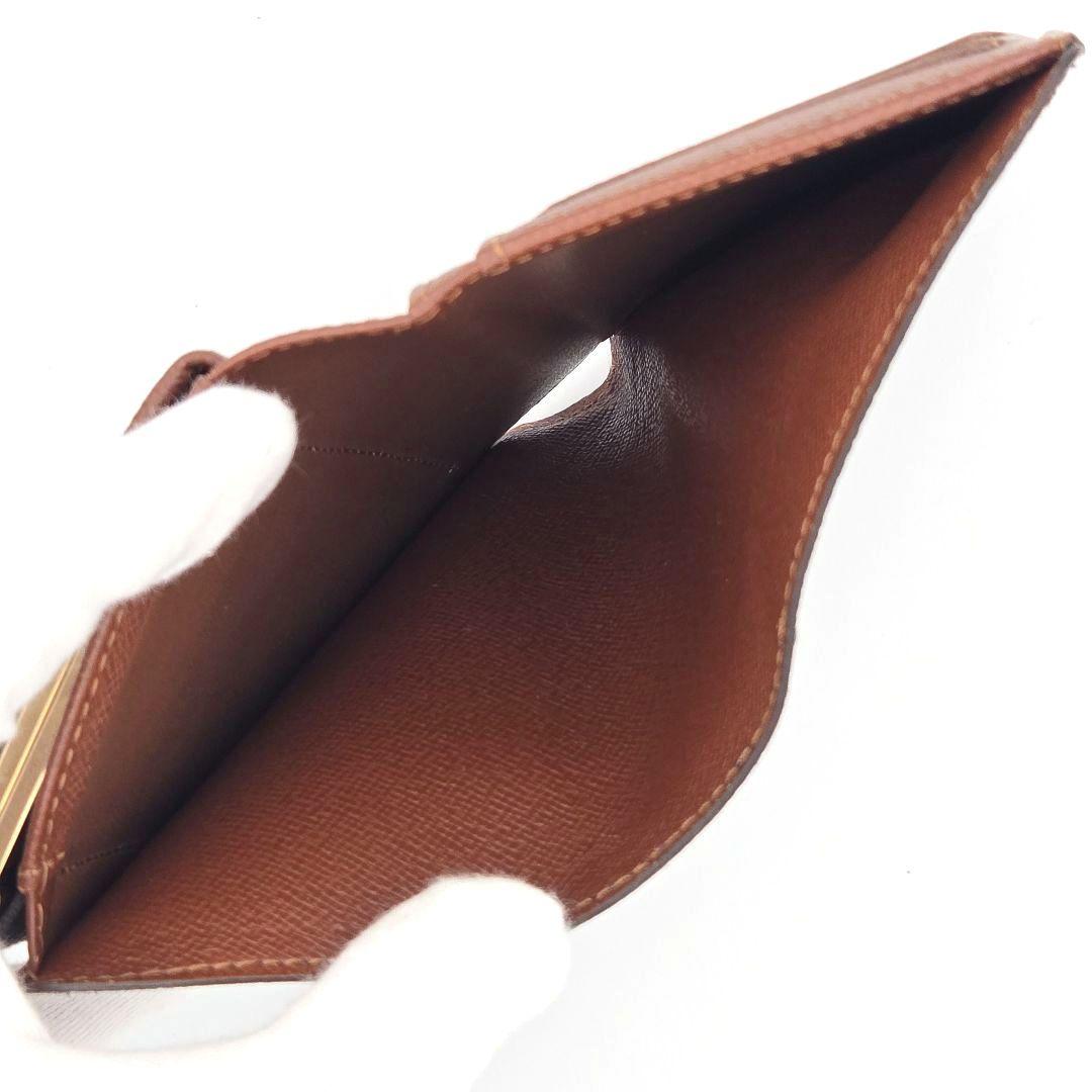 ルイヴィトン ポルトモネビエ ヴィエノワ モノグラム がま口 二つ折り財布