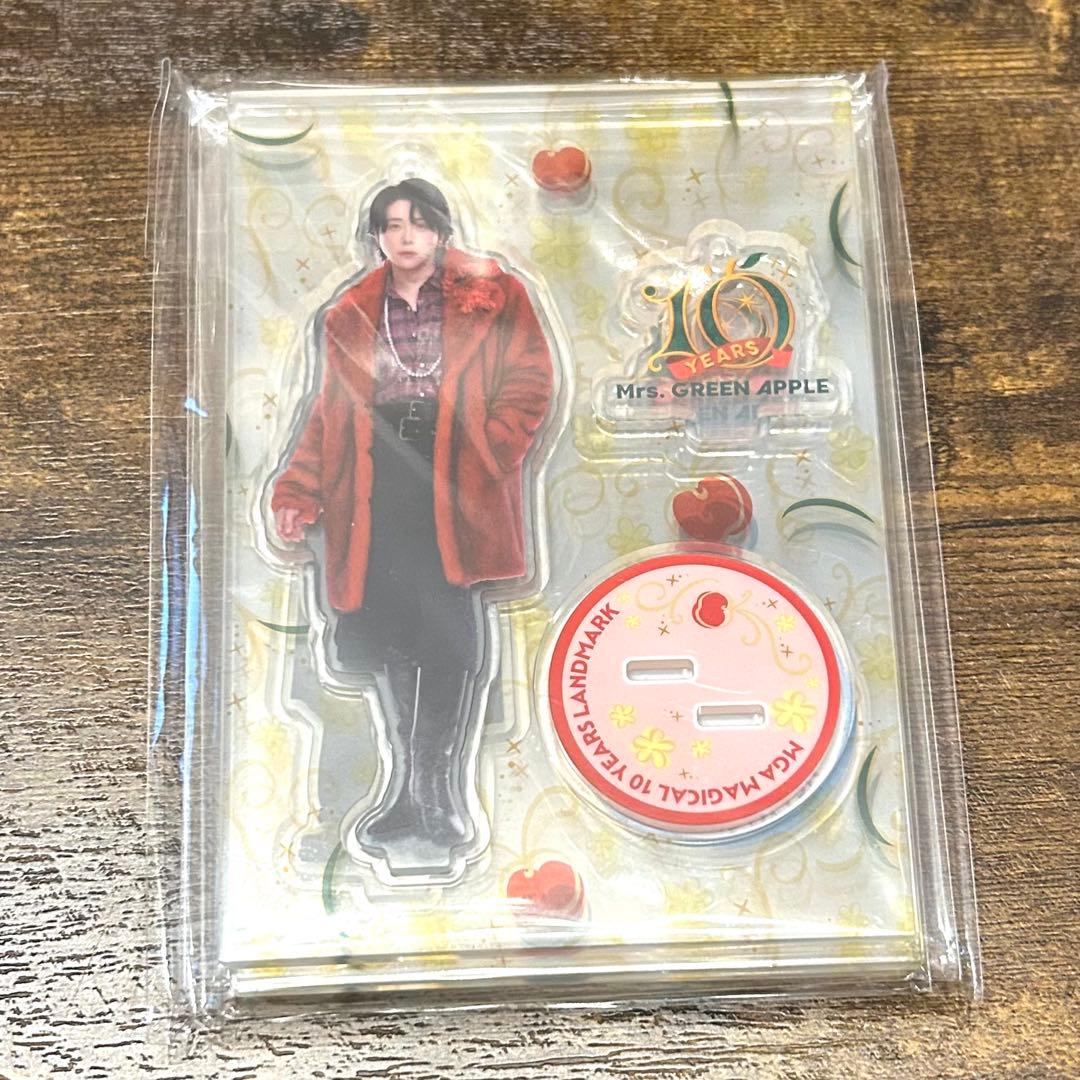 Mrs. GREEN APPLE 10周年アクリルスタンド ポップアップストア - メルカリ