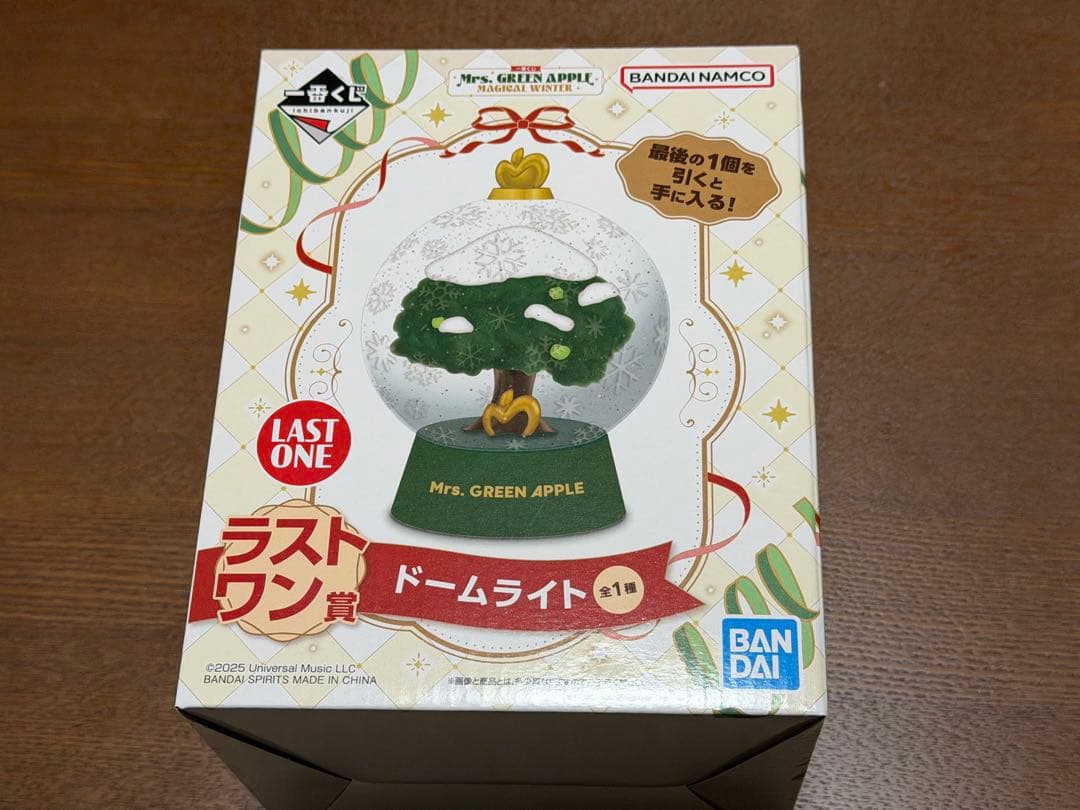 N*a様 Mrs. GREEN APPLE一番くじのドームライト　ラストワン賞 Mrs. GREEN APPLE 1番くじ ドームライト ラストワン - メルカリ