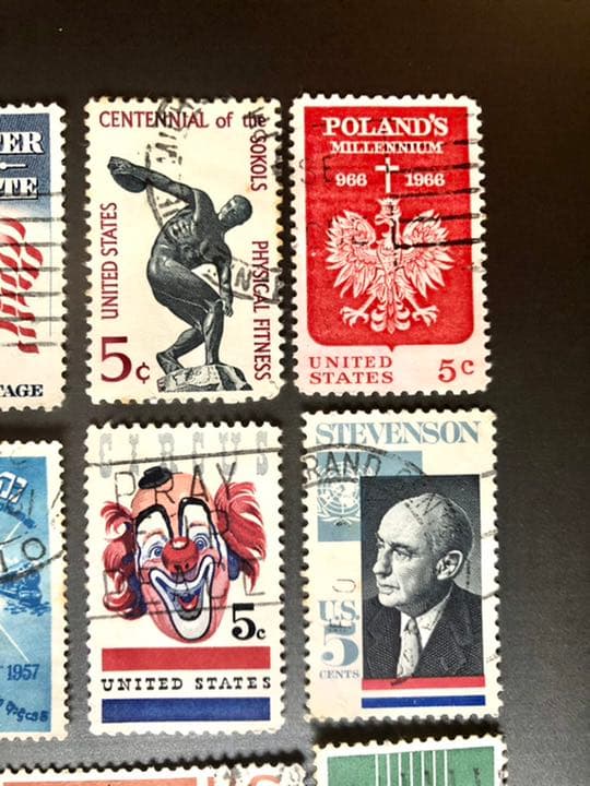 アメリカ切手 15枚セット - メルカリ