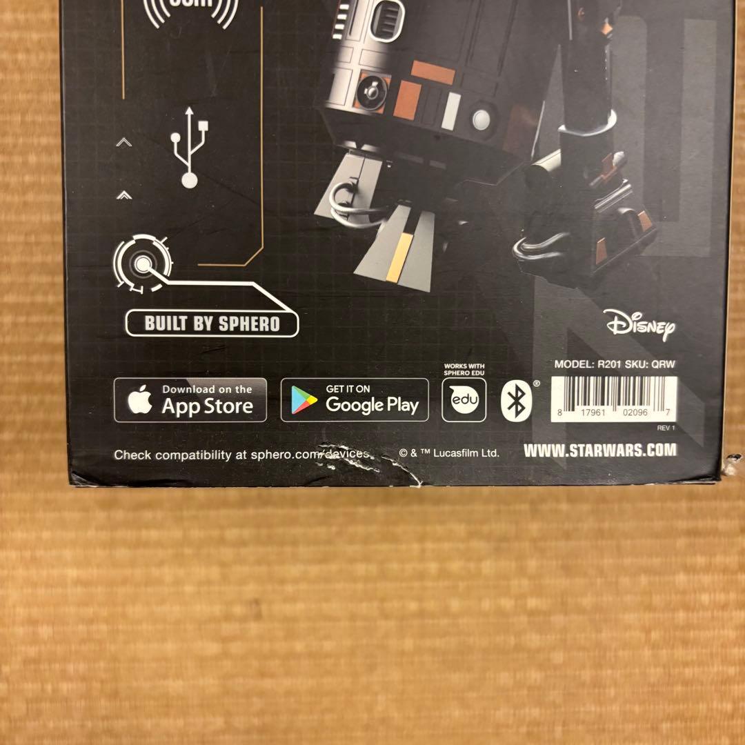 BB8スターウォーズ R2-Q5 ロボットトイ sphero 黒いR2D2