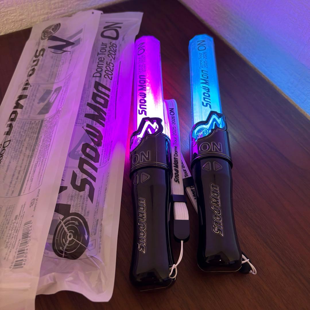  Man ペンライト２本　【ON】2025-2026