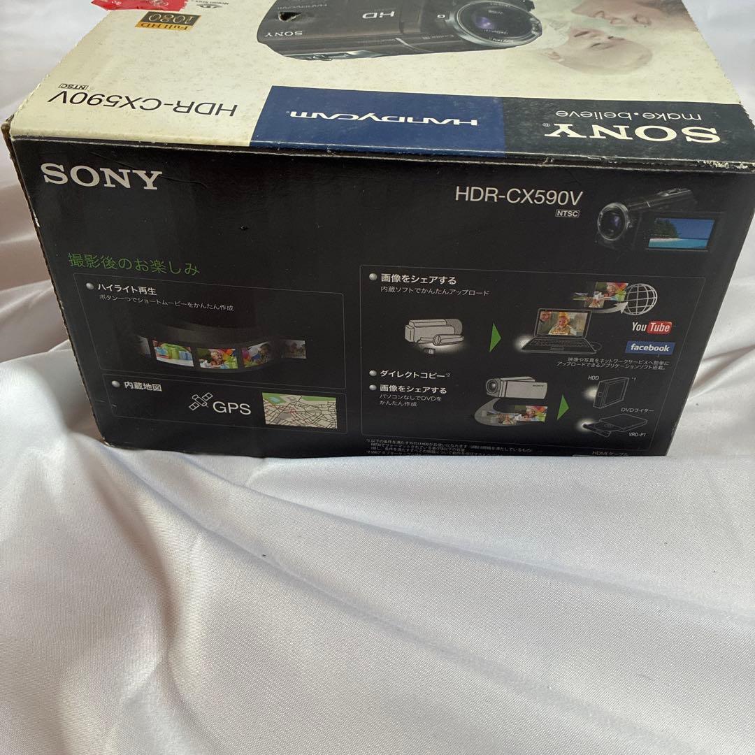 SONY ハンディカム HDR-CX590V 本体 動作品