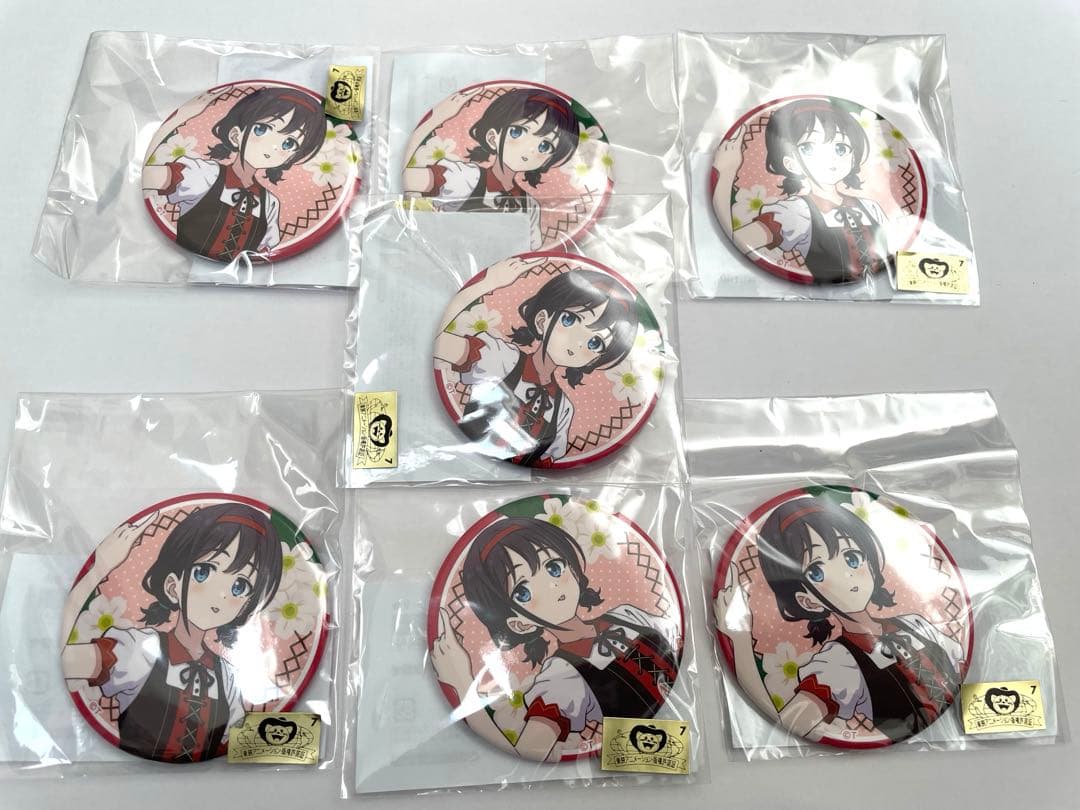 銀魂 じぇいわーるど J-WORLD 花鳥風月 坂本辰馬 缶バッジ