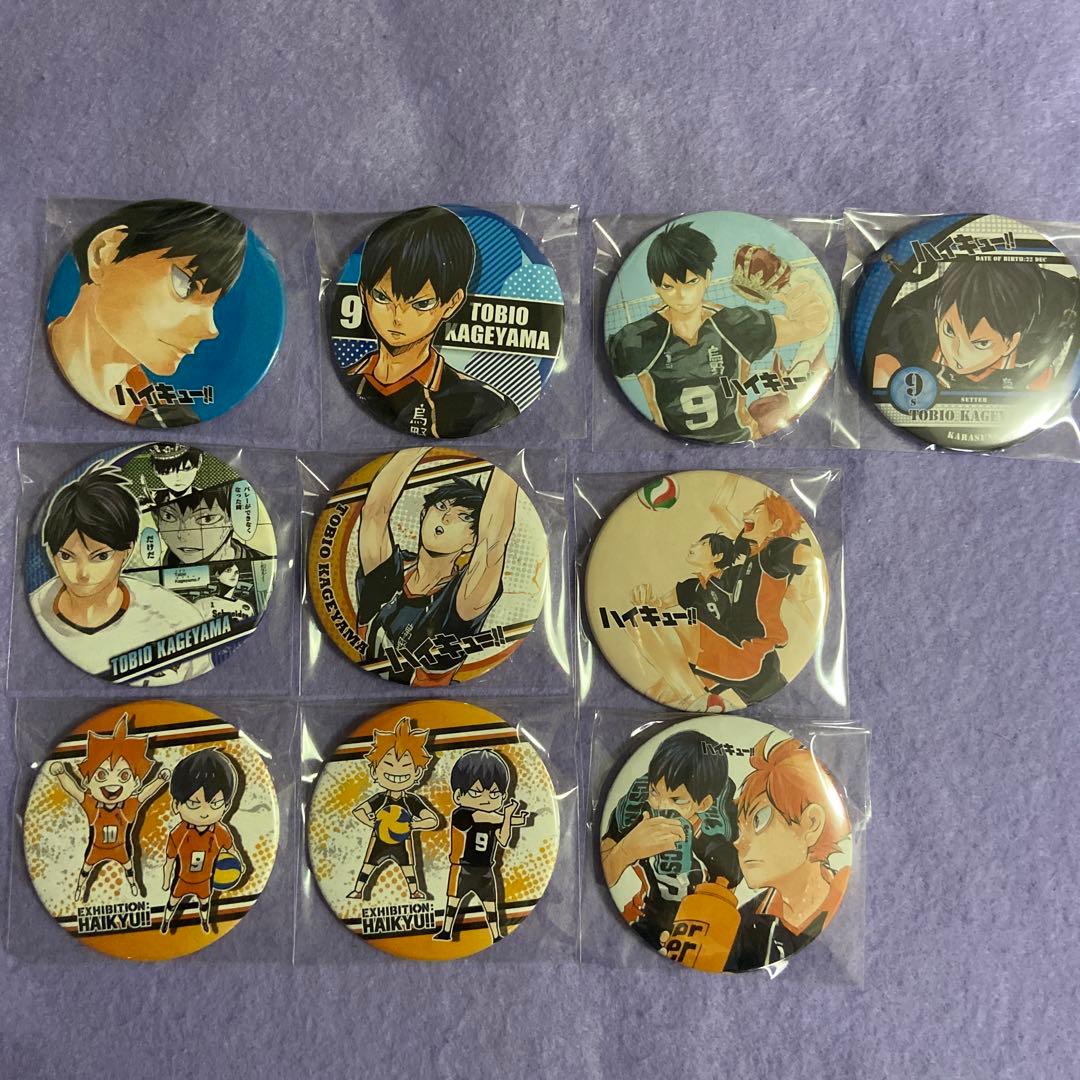 ハイキュー 日向翔陽 文房具カフェ 缶バッジ 12個セット