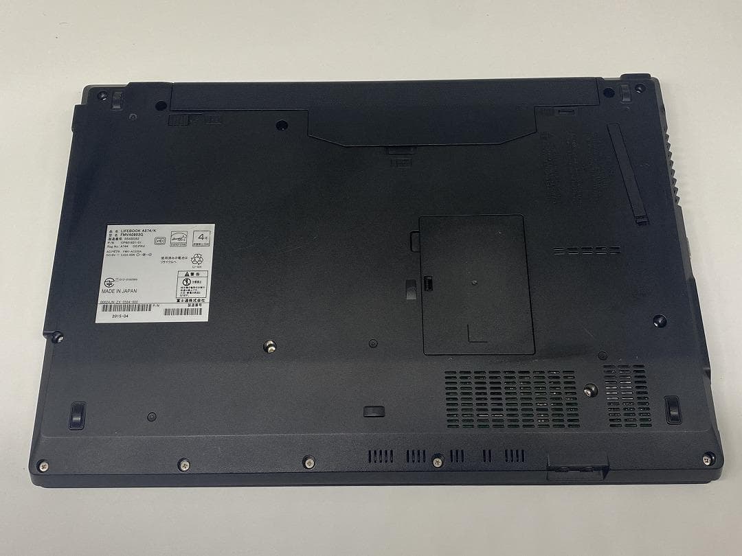 FUJITSU】爆速Corei7/SSD256GB ノートパソコン B10