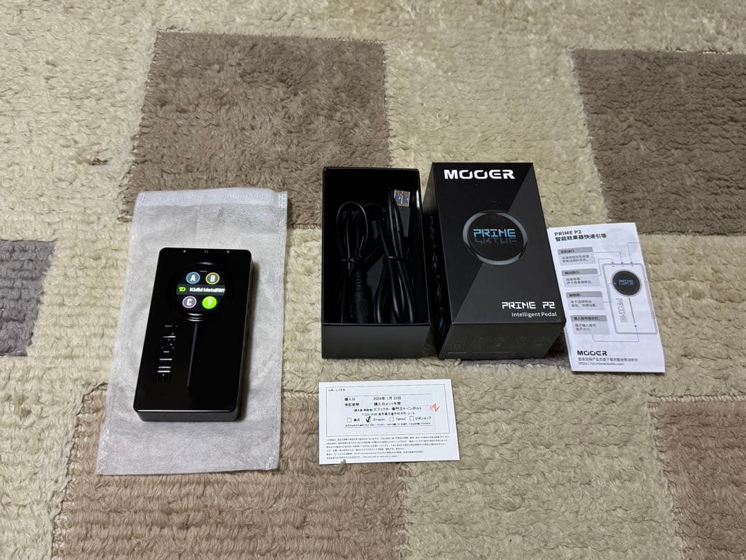 早者勝ちMooer ムーアー Prime P2 Black マルチエフェクター Mooer Prime P2