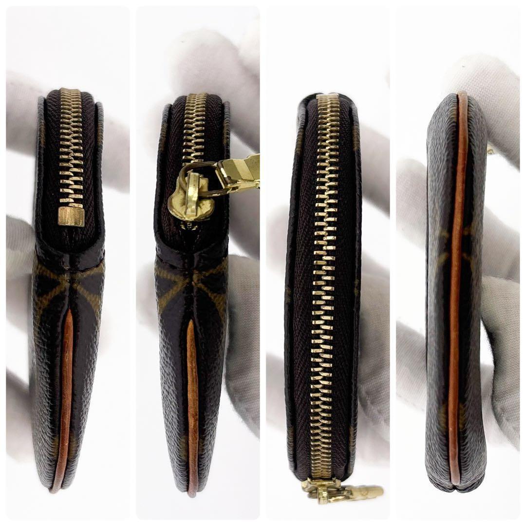 【特上美品】ルイヴィトン モノグラム ポルト モネ ロン ケース 小銭入れ