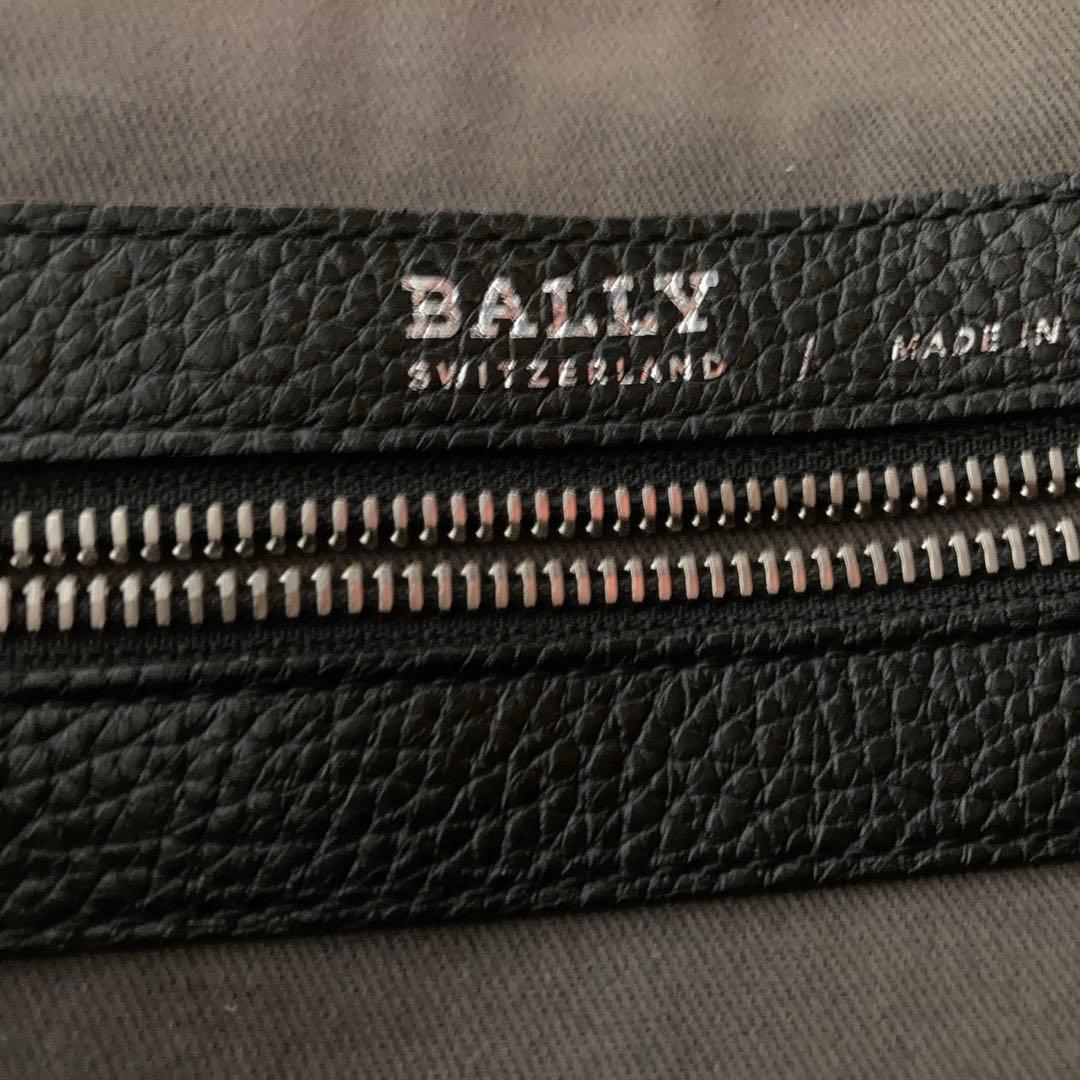 美品 BALLY バリー ビジネスレザーバッグ ブリーフケース レザーバッグ 黒