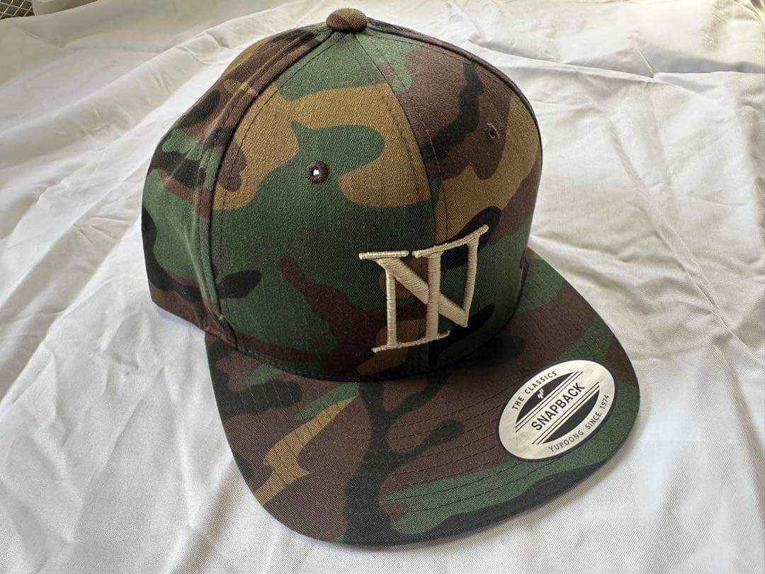 THE BONEZ Nロゴキャップ迷彩