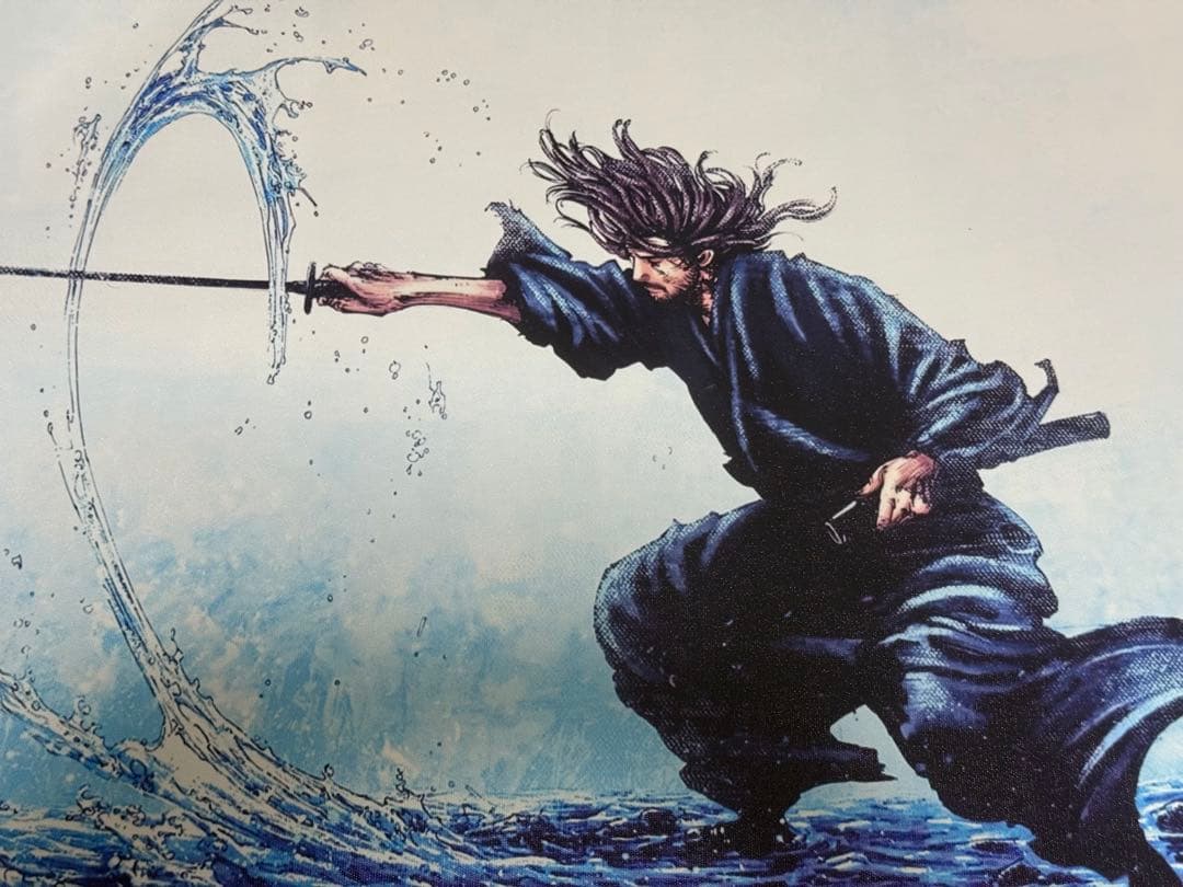 バガボンド 井上雄彦 アートポスター A2額縁 DEATH NYC 同梱割引有り