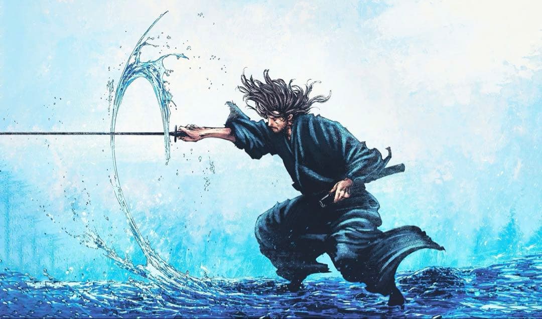 バガボンド 井上雄彦 アートポスター A2額縁 DEATH NYC 同梱割引有り