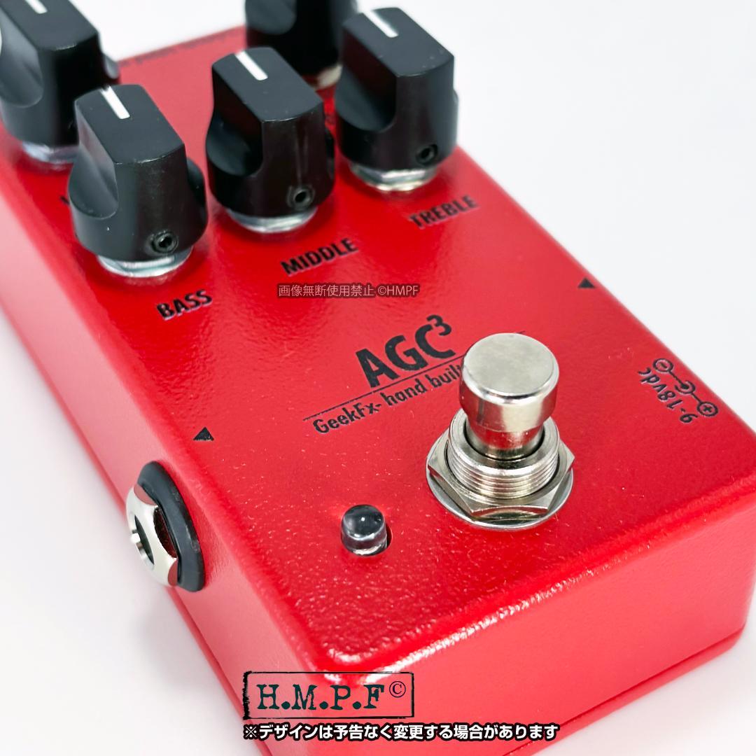 AGC3 自作Angry Charlie V3 赤P 9 18V電源対応 カスタムRS取付不可 Angry