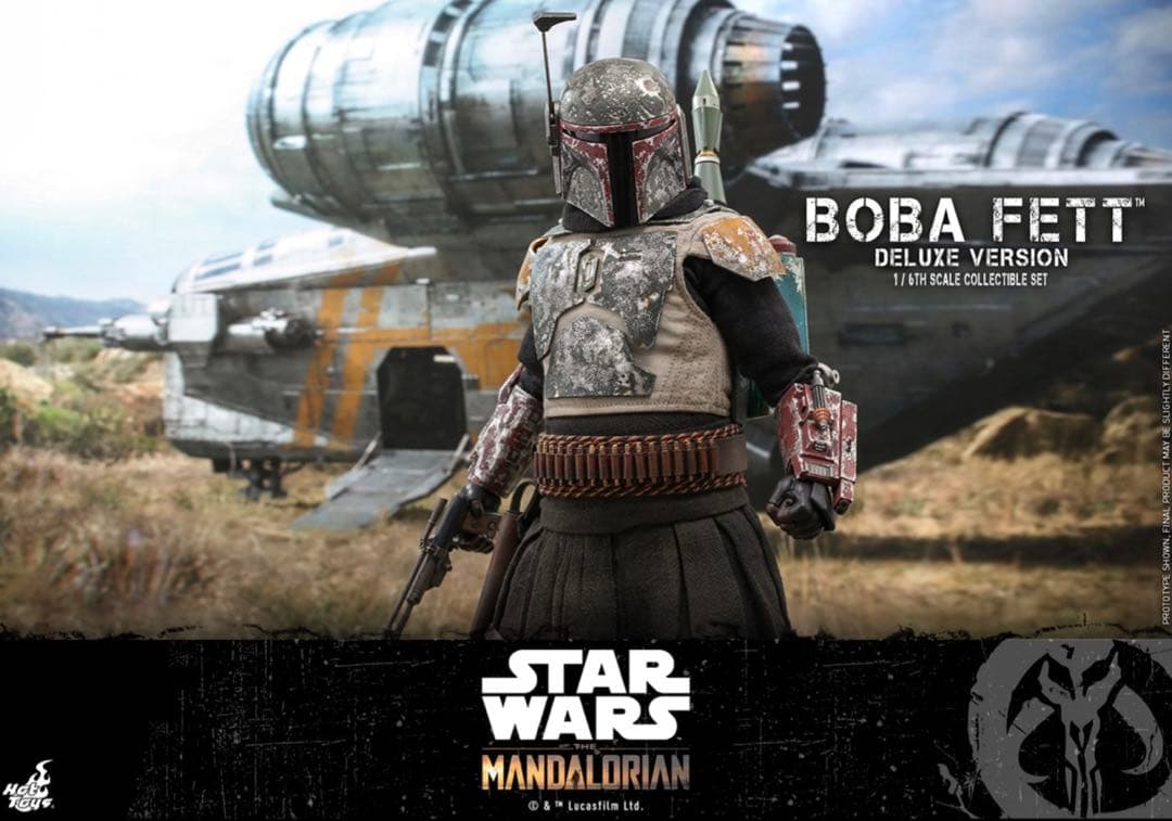 定価７万５千円 STARWARS マンダロリアンBoba Fett 1/6 2体