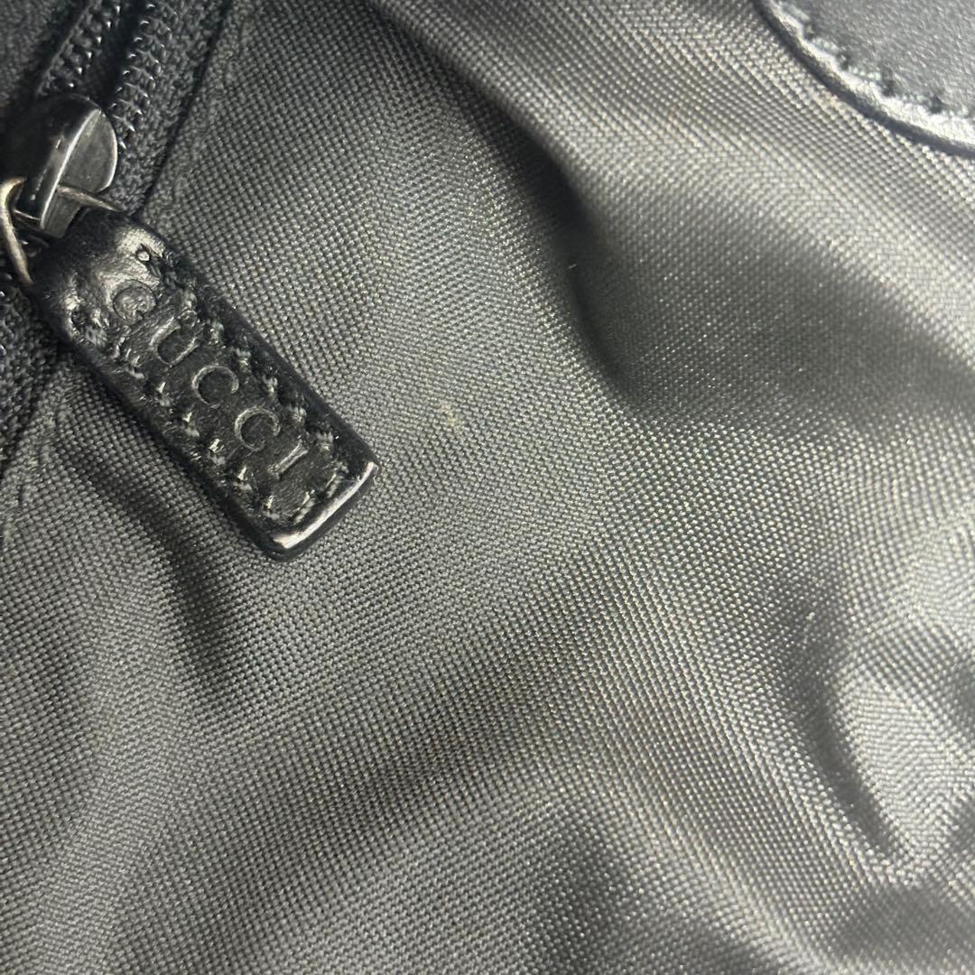 GUCCI グッチ ハンドバッグ GG柄 ジャッキー キャンバス ブラック