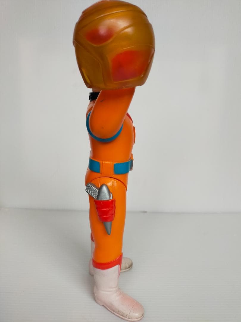 ポピー　ゼロテスター　吹雪シン　ソフビ　２３ｃｍ　当時物　特撮