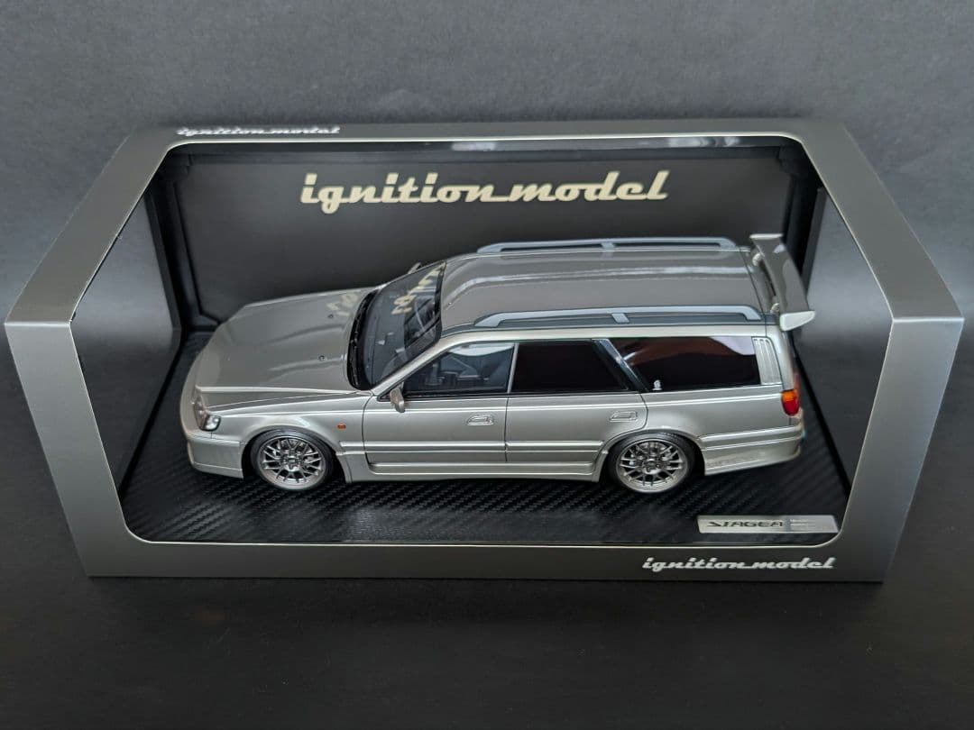 イグニッションモデル 1/18 NISSAN ステージア 260RS シルバー