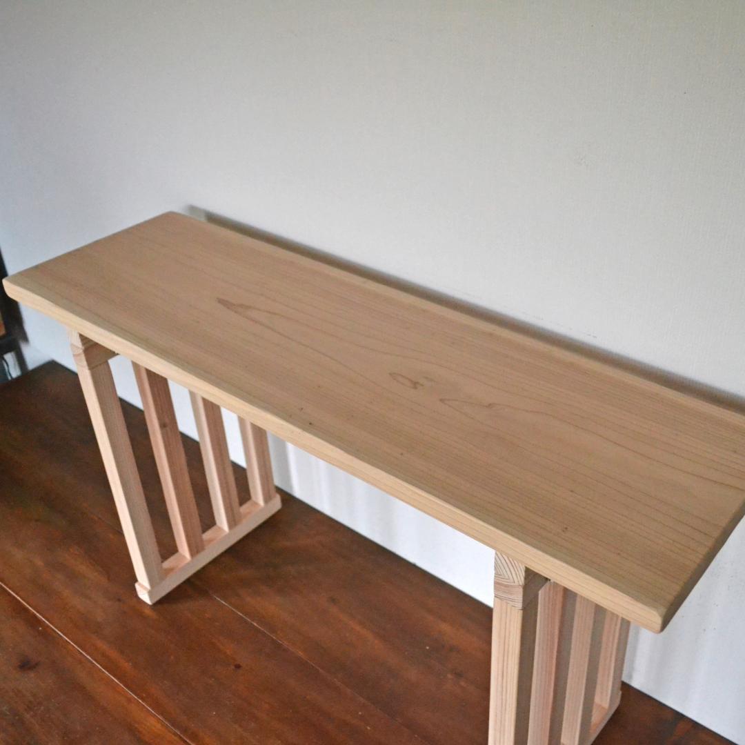 杉材 八脚台 八足台 ハンドメイド 神徒 榊 神事 法要 神道 八