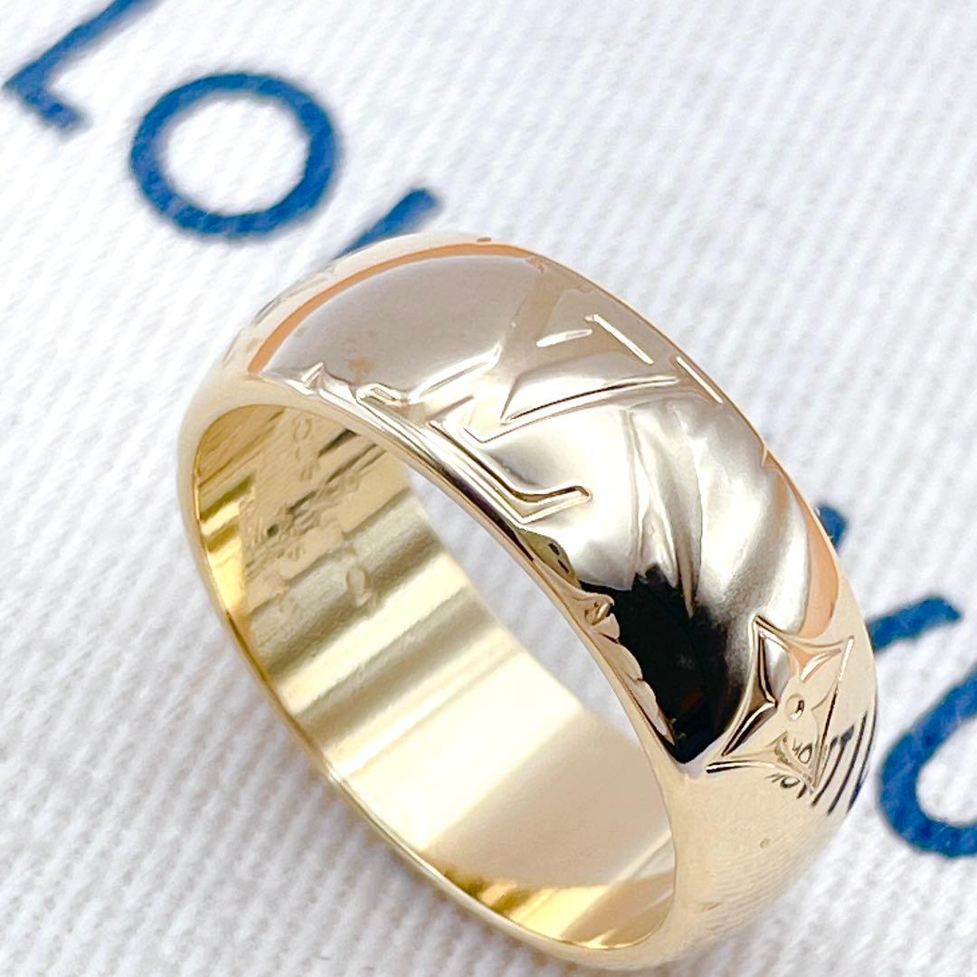 LOUIS VUITTON リング　モノグラム　ネックレス　ゴールド