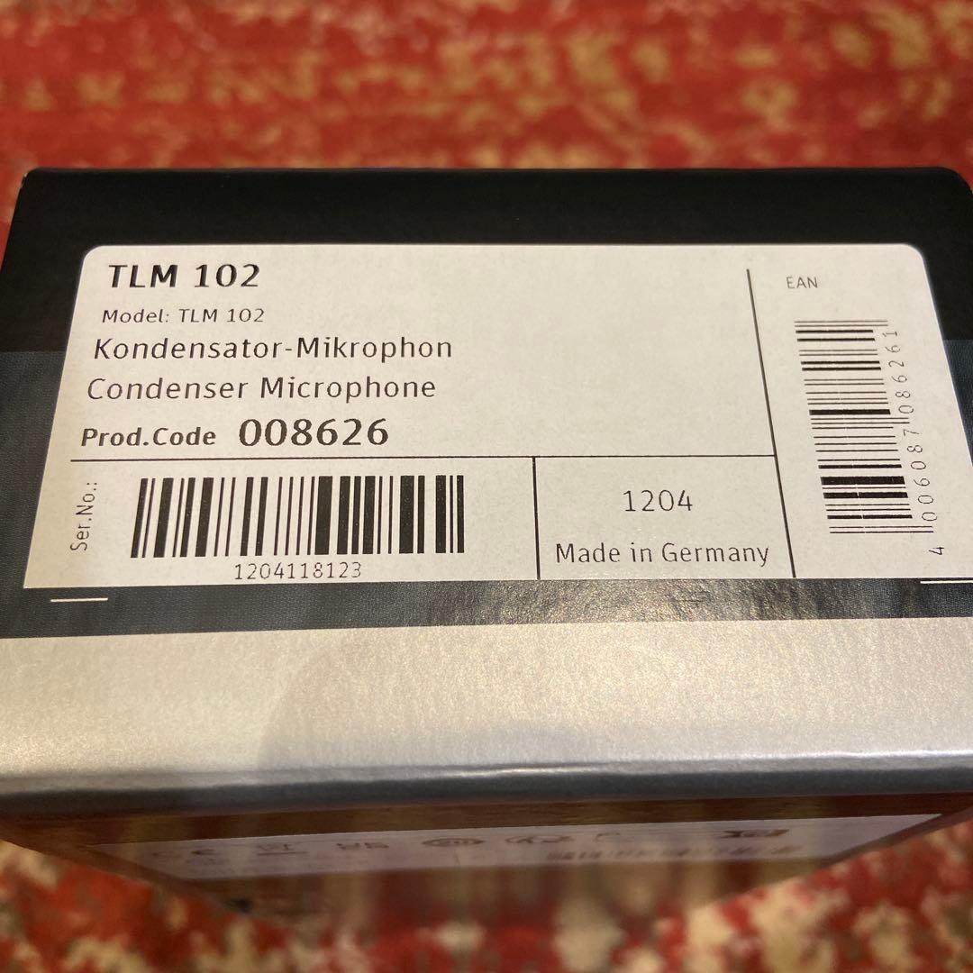 新品未使用(※開封のみ) NEUMANN ノイマン TLM102 正規品