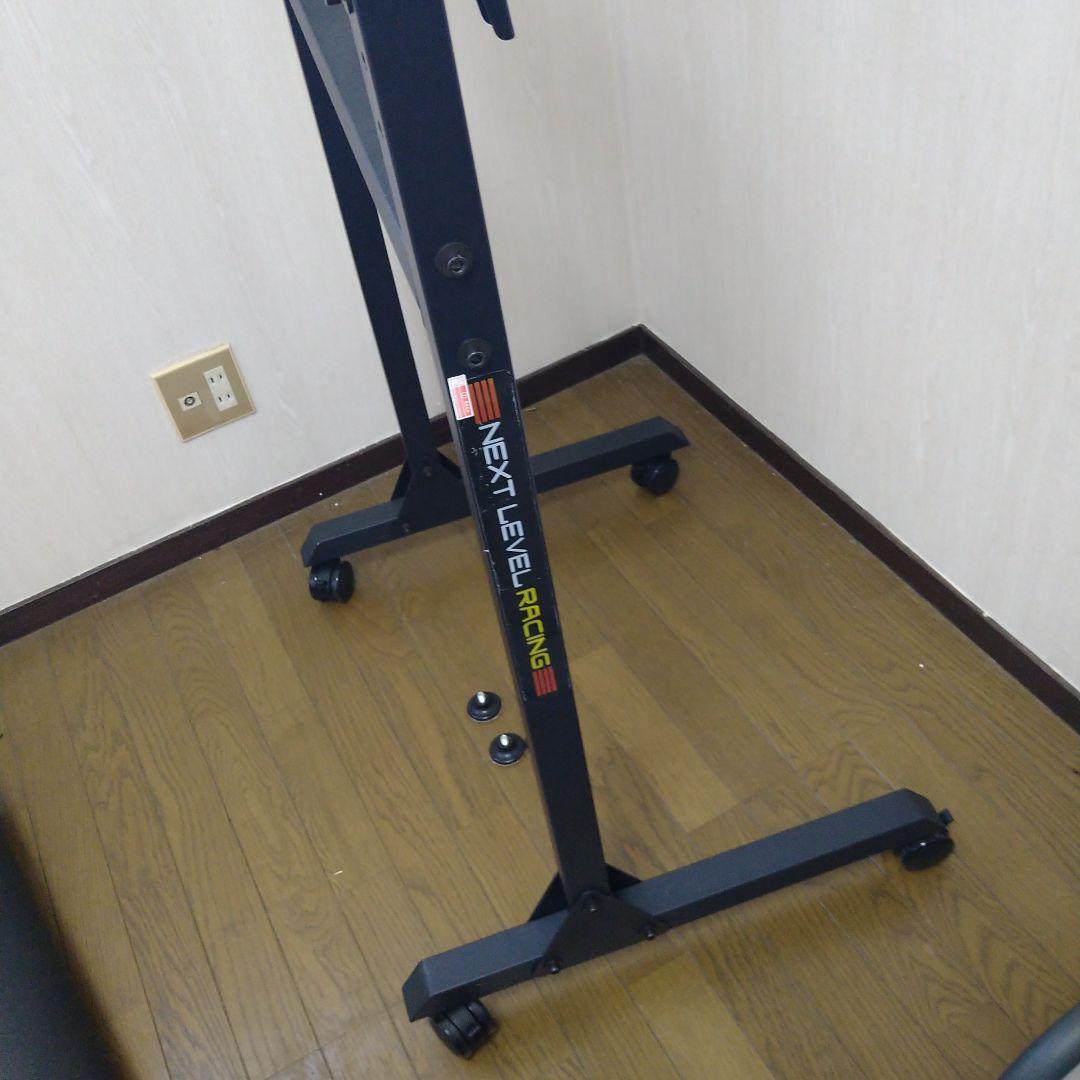 NEXT LEVEL RACING テレビスタンド ブラック