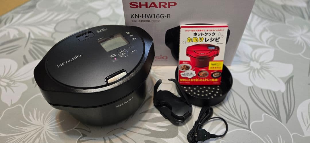 SHARP KN-HW16G-B ブラック炊飯器
