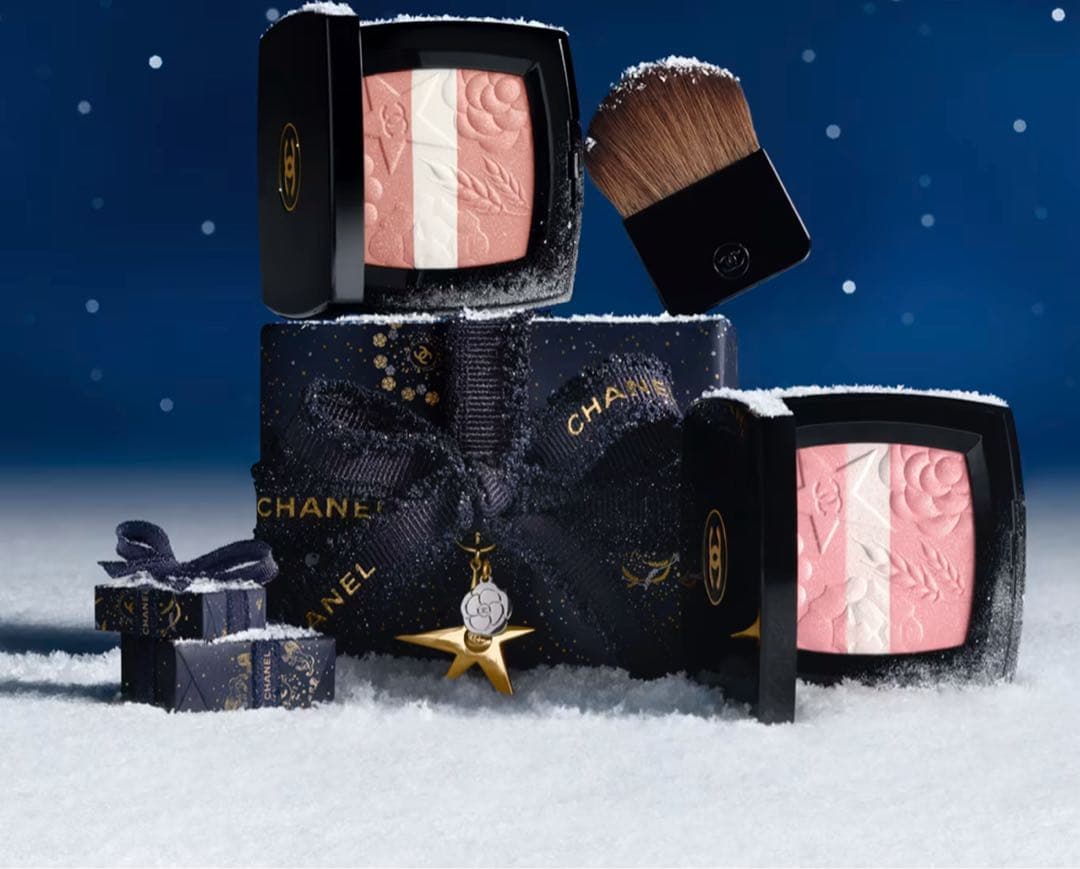 シャネル　CHANEL ホリデーコレクション2025 チーク＆ハイライターデュオ