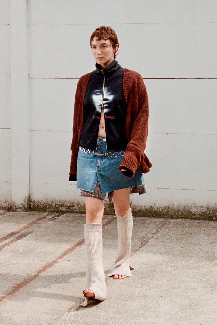 OUR LEGACY 24ss RECUT HOLLOW ZIP JACKET