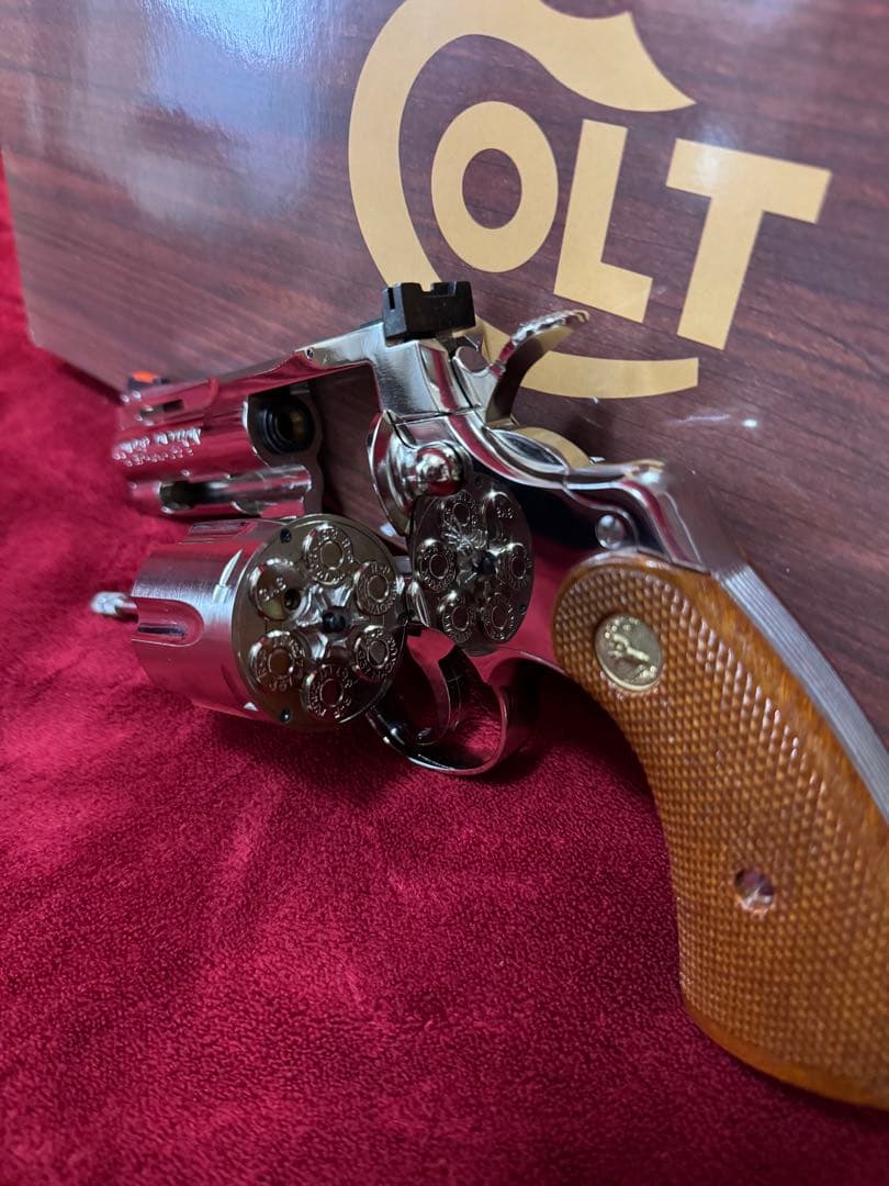 マルシン製HW樹脂製モデルガン S＆W M586 マグナム 4インチSPG合法品