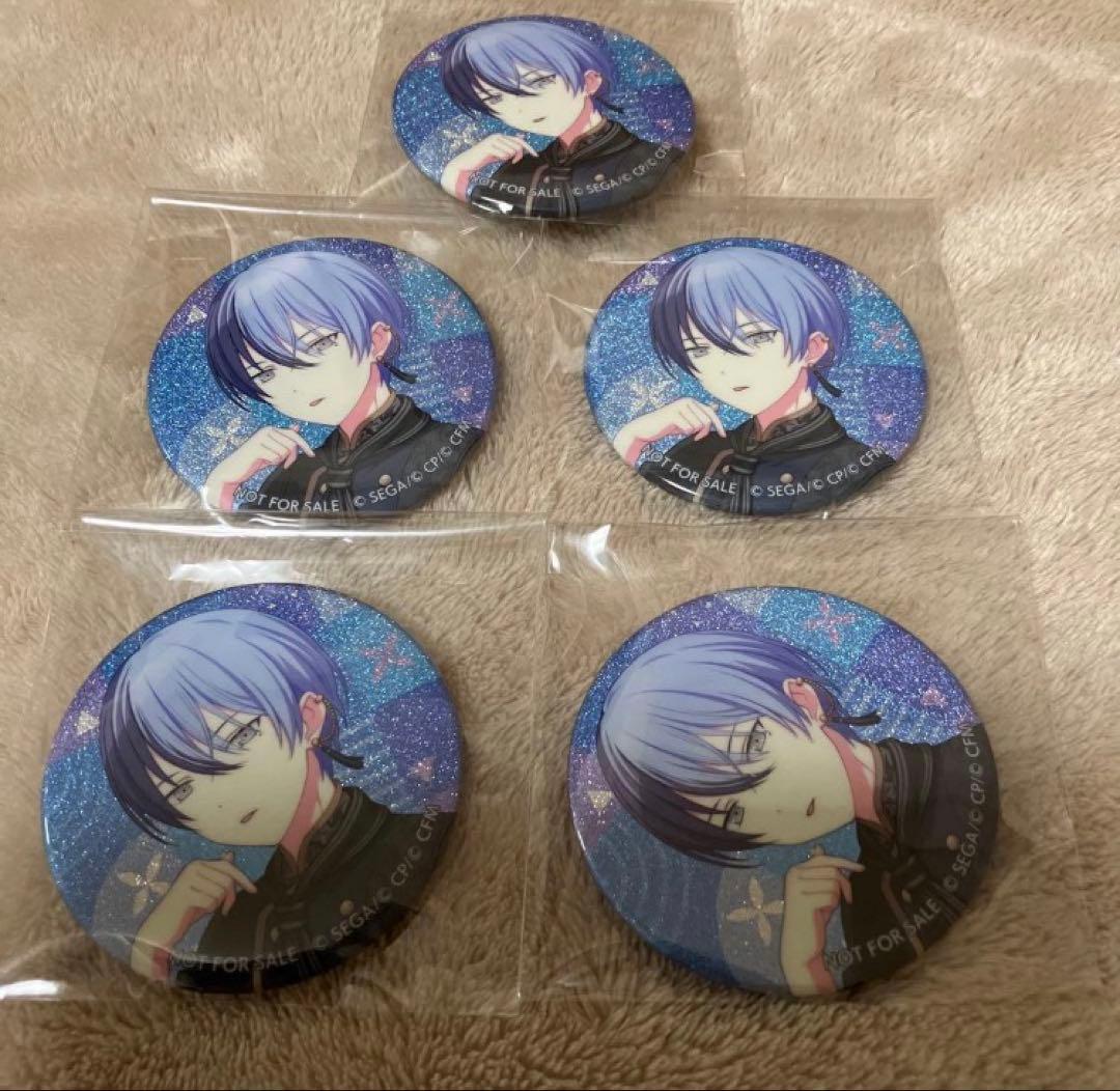 プロセカ グリッター缶バッジ 特典 缶バッジ 青柳冬弥 - メルカリ