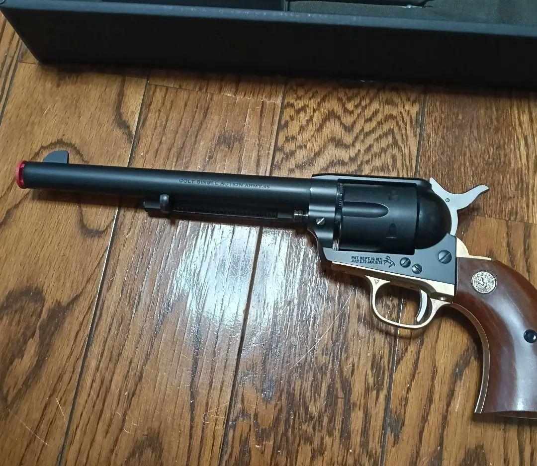SAA .45 Cavalry Custom エアリボルバー 保証なし
