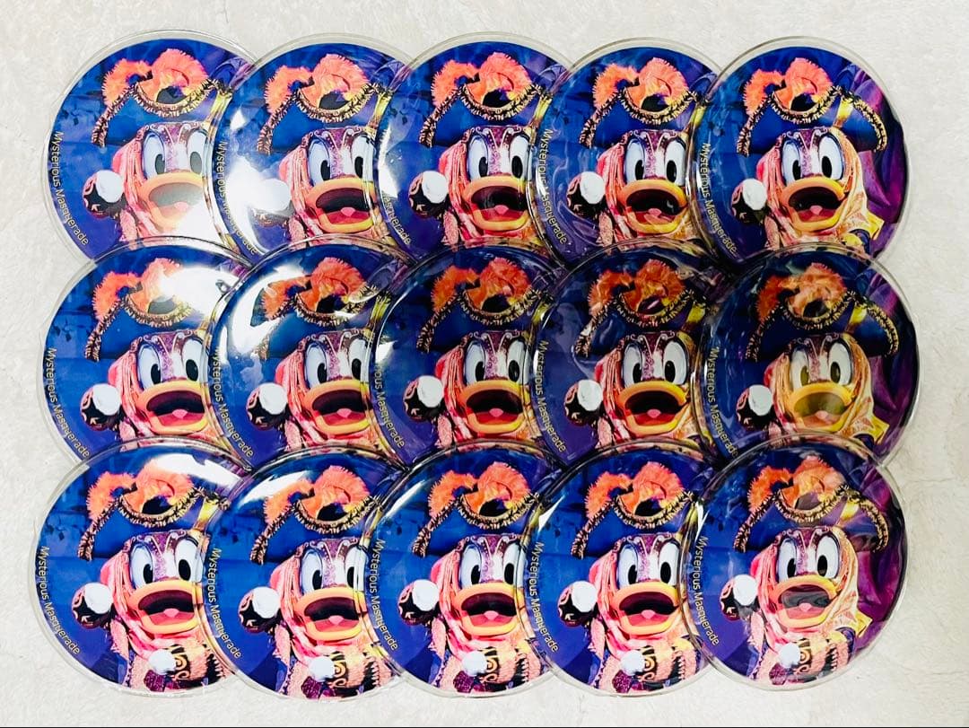 ディズニー アンコールザモーメンツ展 ドナルド 缶バッジ 15個セット