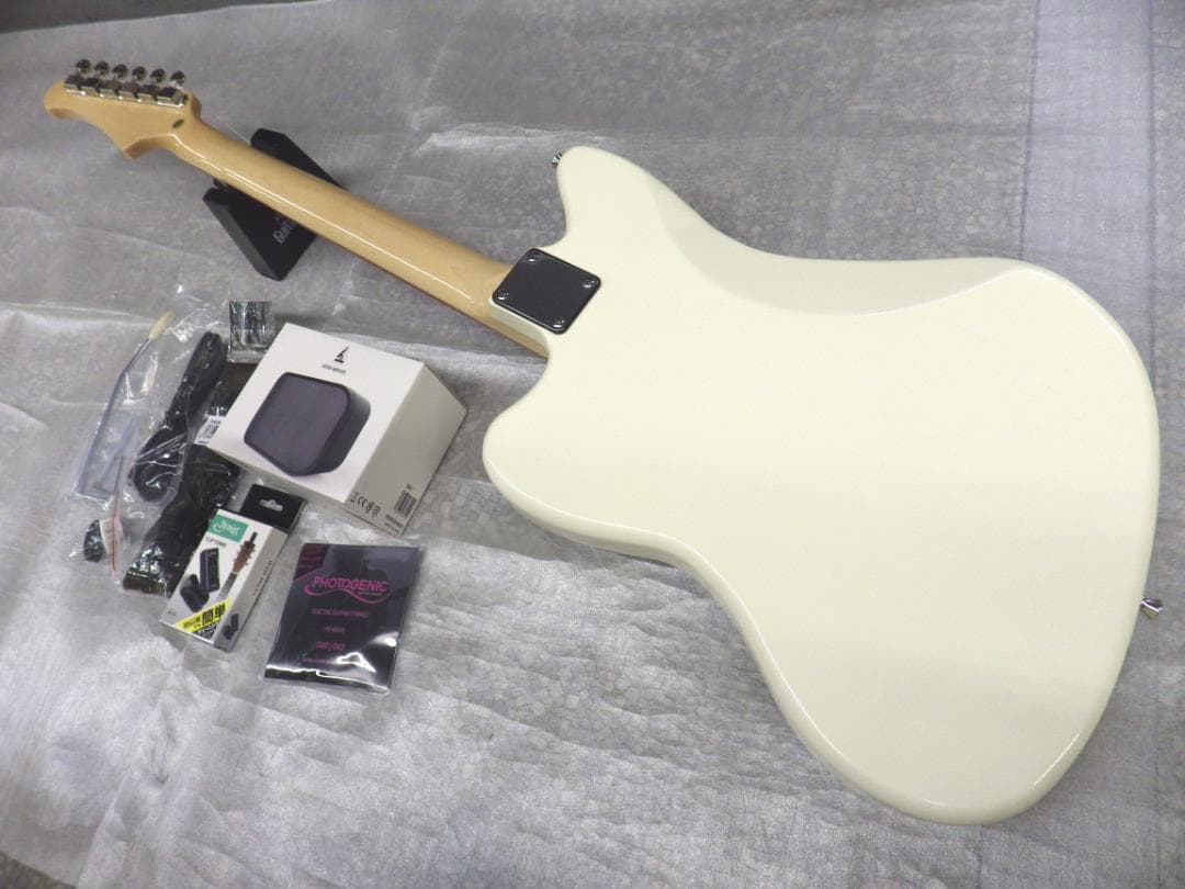 ジャズマスター　タイプ　エレキギターセット　JM-220　OW　ホワイト