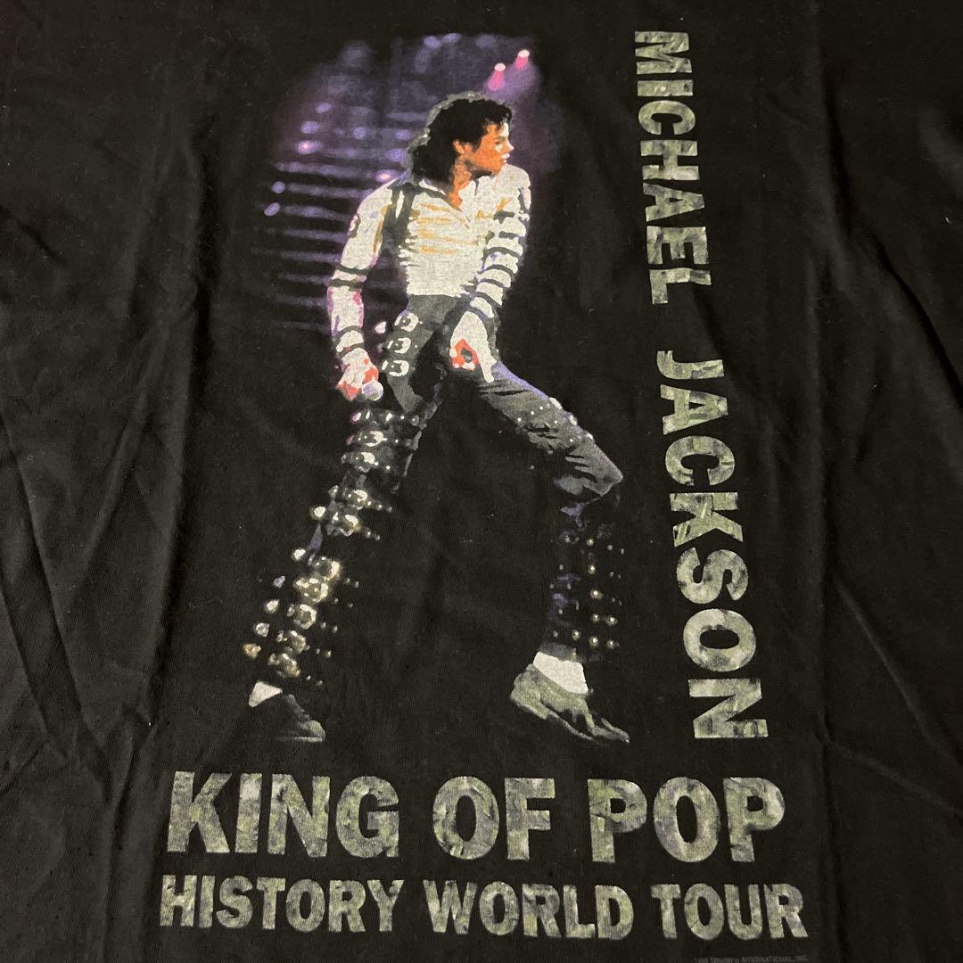 マイケルジャクソンヒストリーツアーTシャツ
